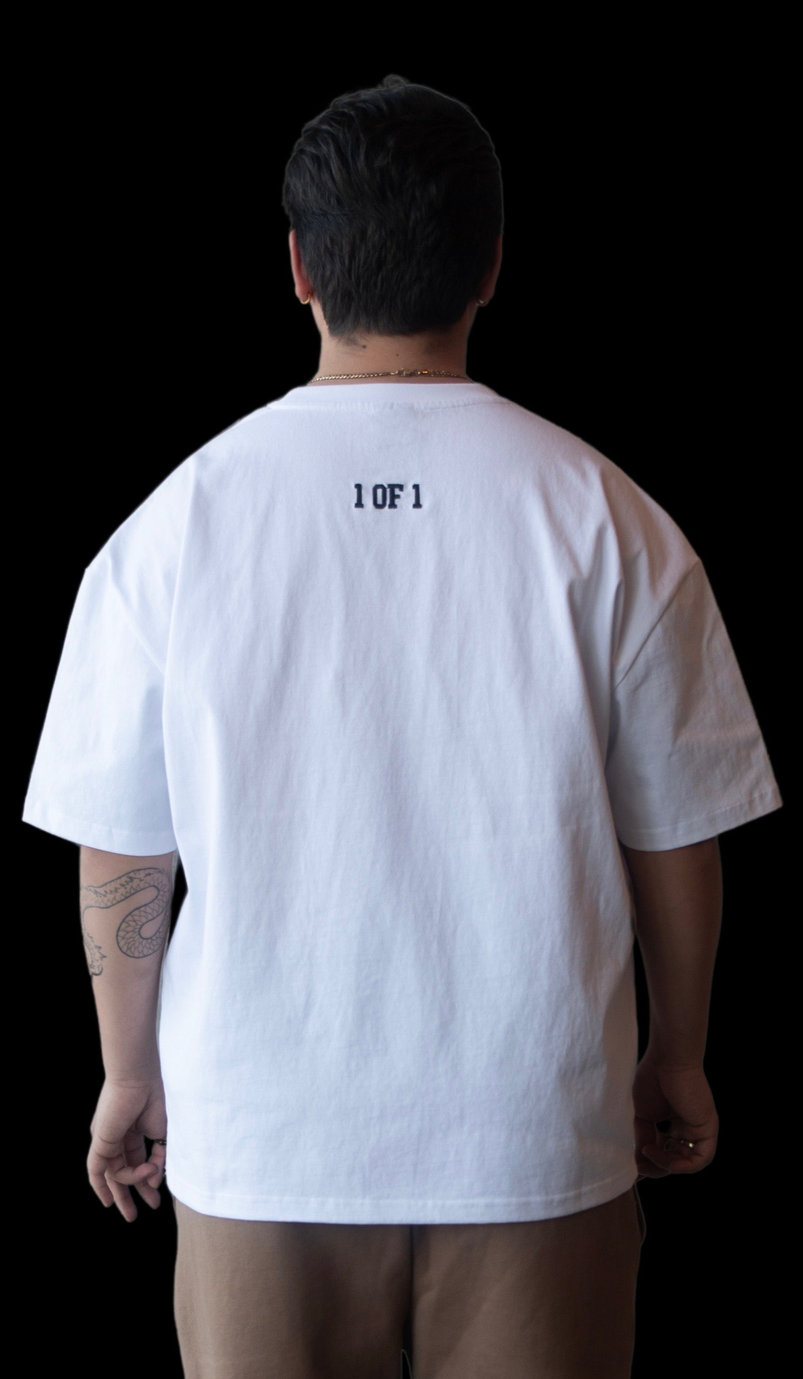 CUSTOM - Oversized Pure White T-Shirt