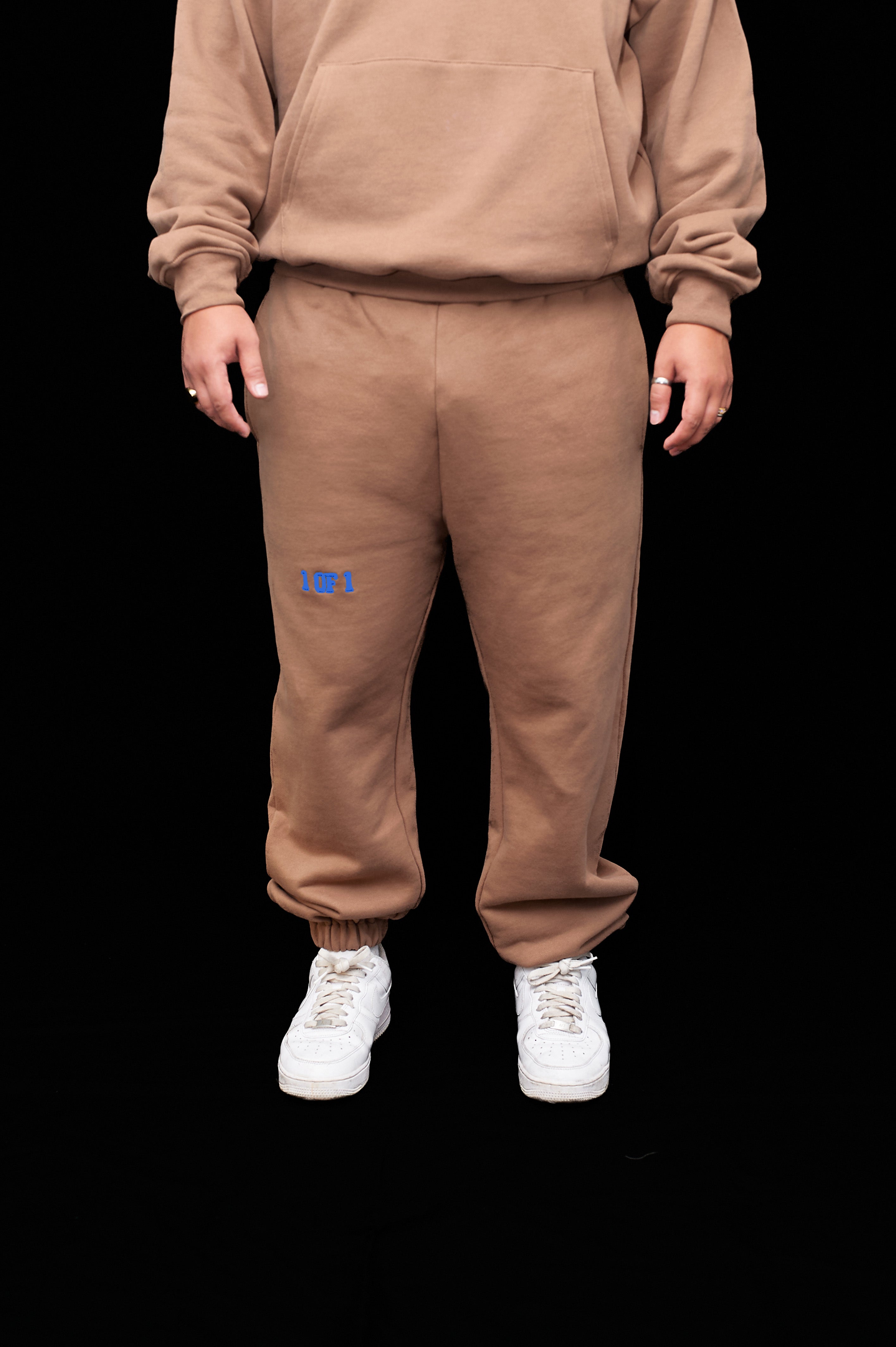 Oversized Latte Brown Sweatpants
