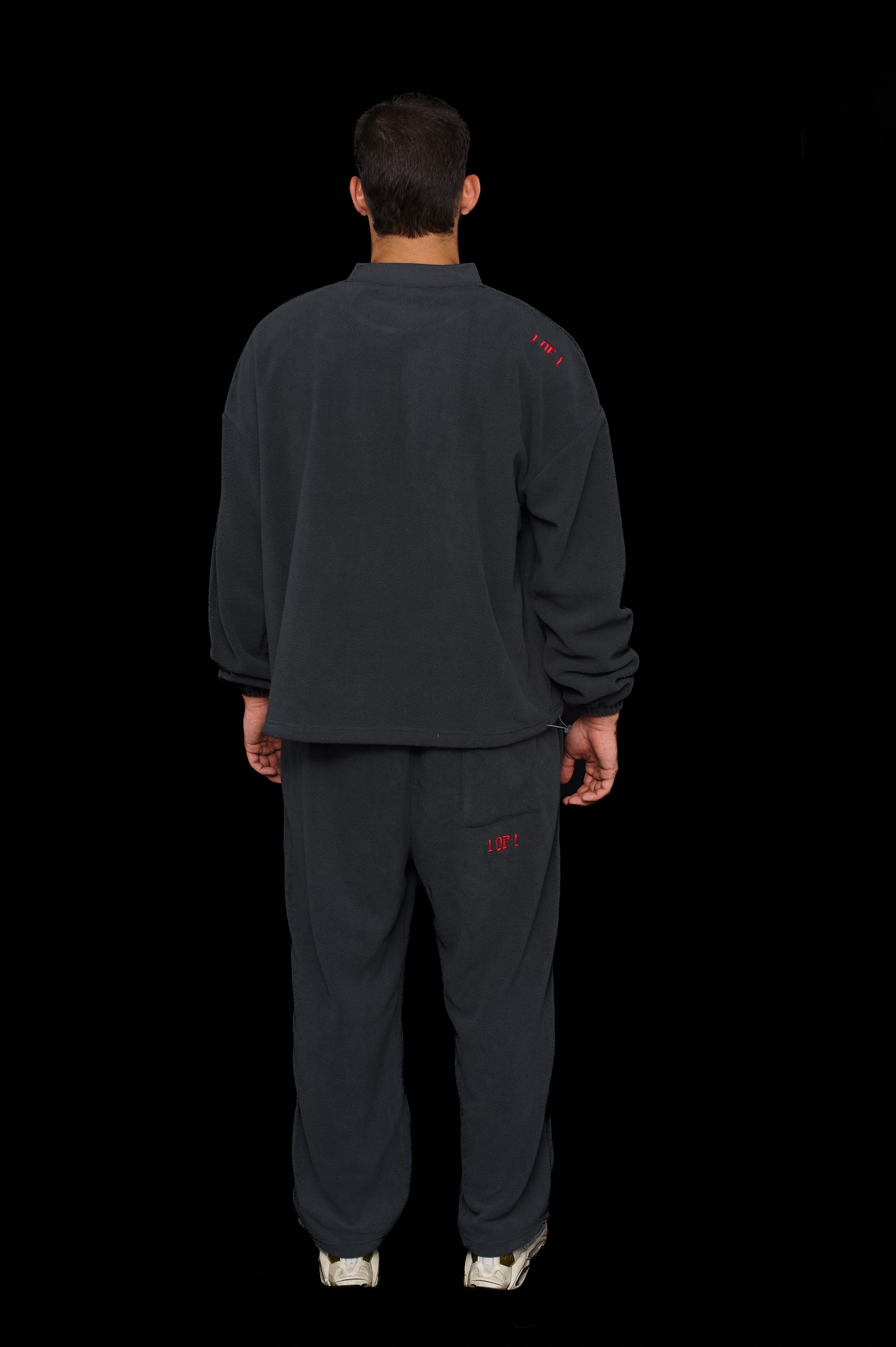 Oversized Carbon Grey Tracksuit Bundle