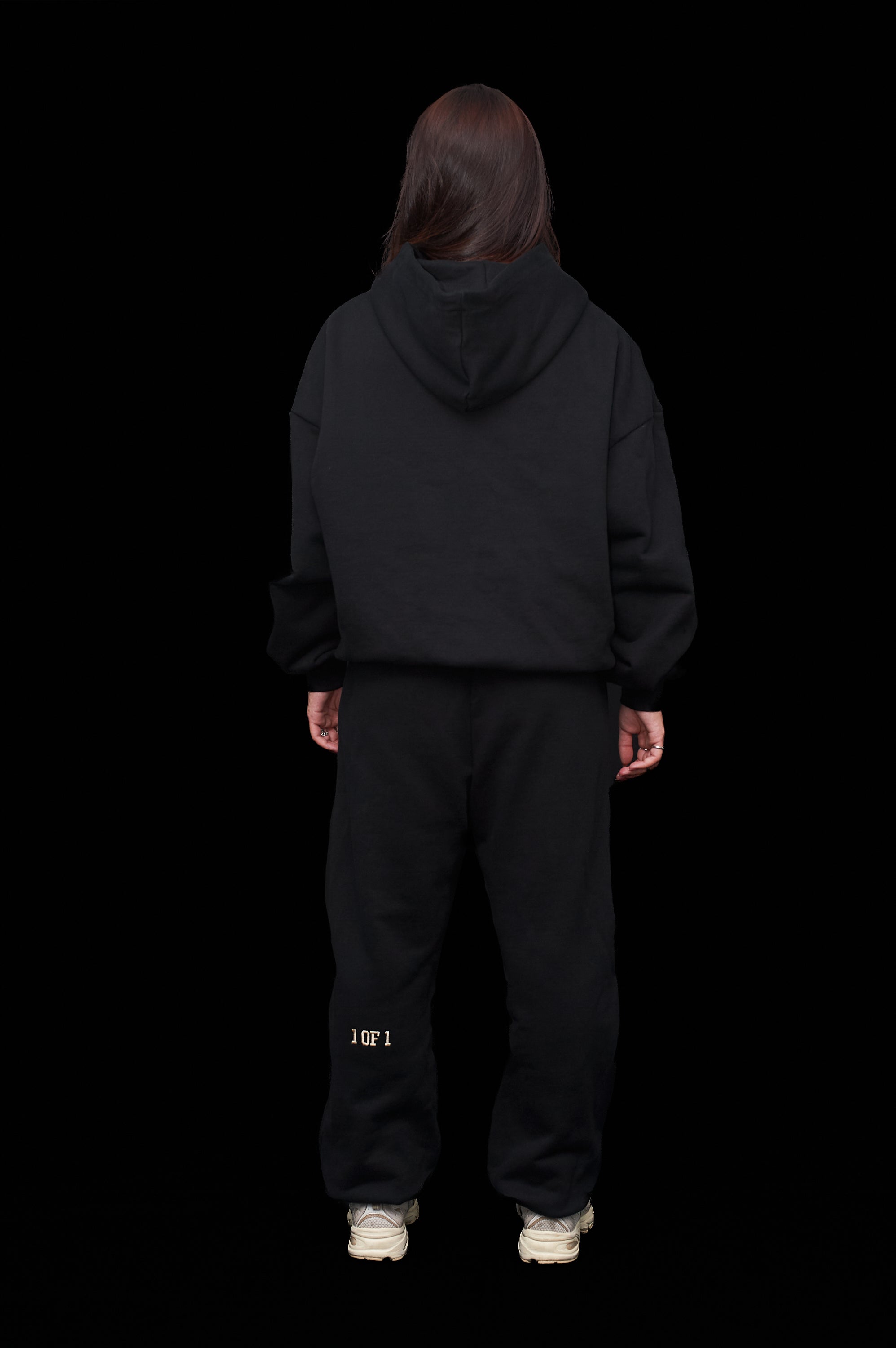 Oversized Eclipse Black Tracksuit Bundle
