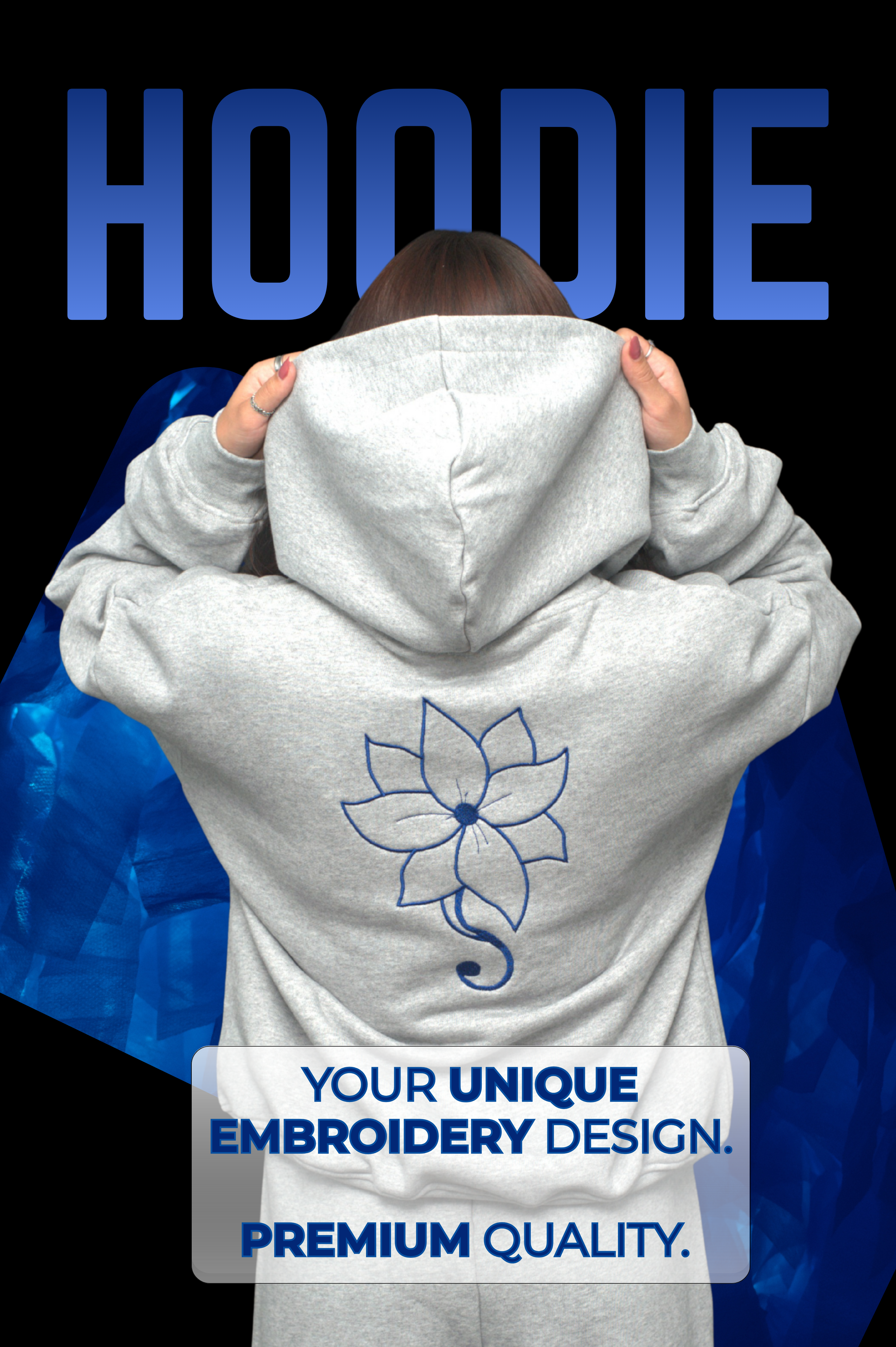 Oversized Heather Grey Hoodie