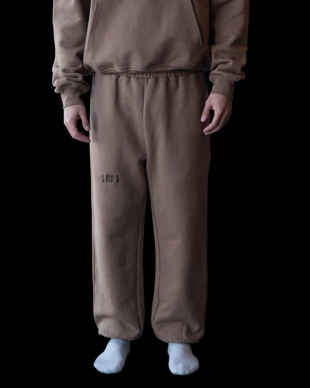 Oversized Latte Brown Sweatpants