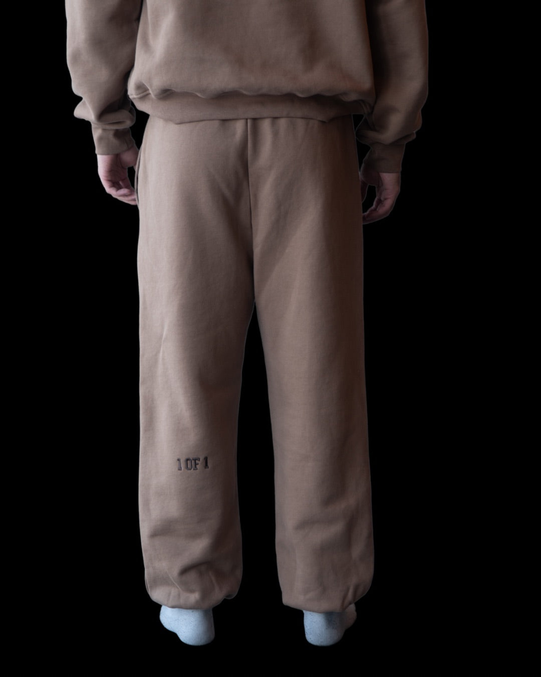 Oversized Latte Brown Sweatpants