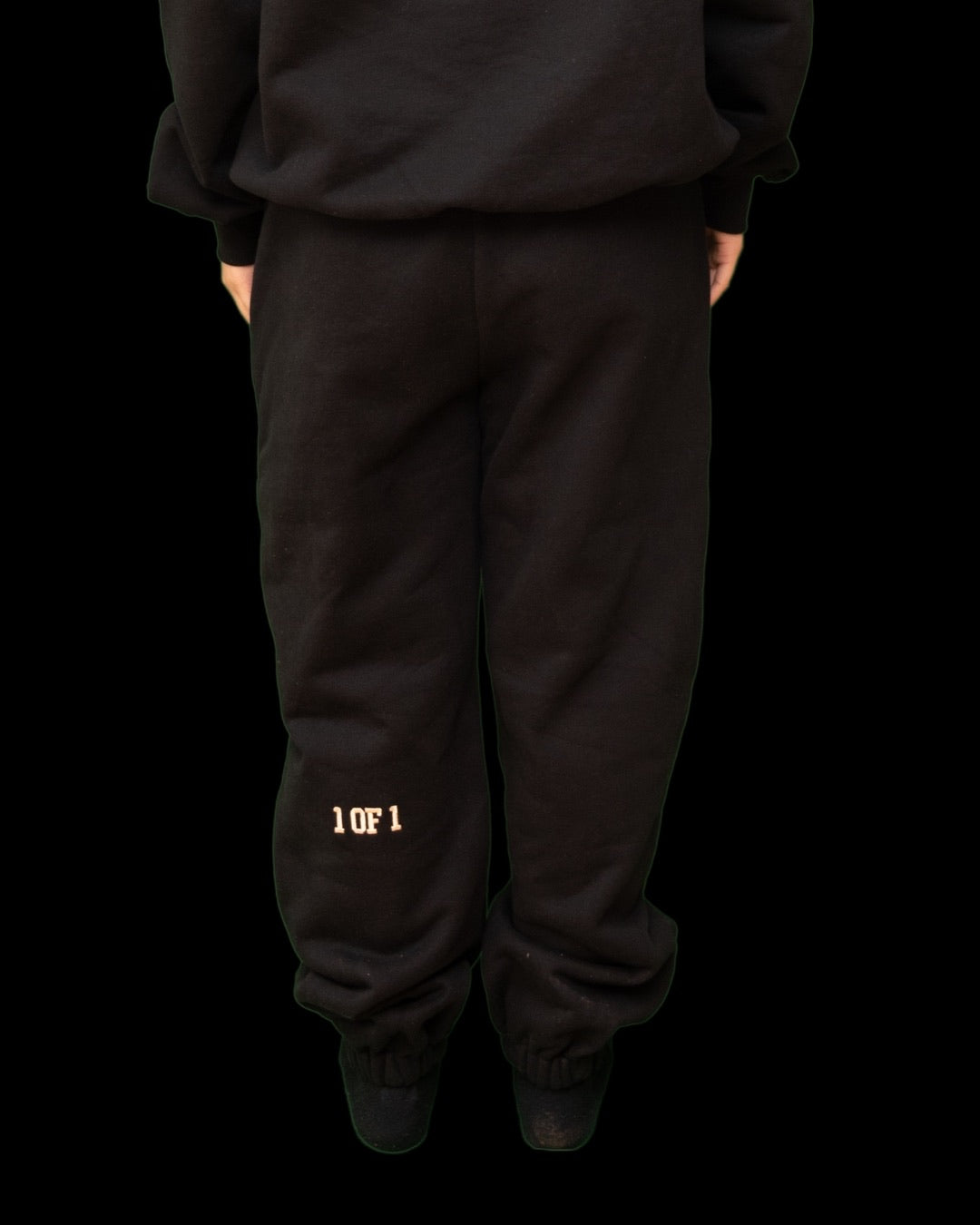 Oversized Eclipse Black Sweatpants