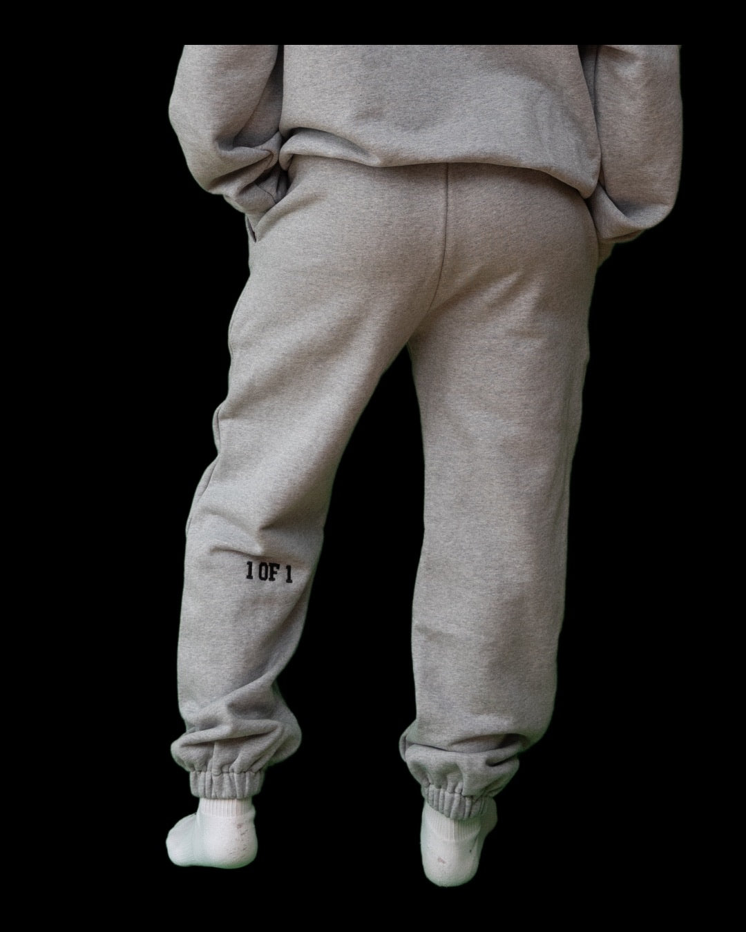 Oversized Heather Grey Sweatpants
